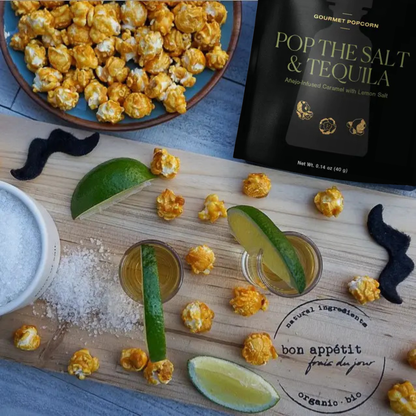 Mini Pop the Salt & Tequila - Gourmet Caramel Kettle Popcorn