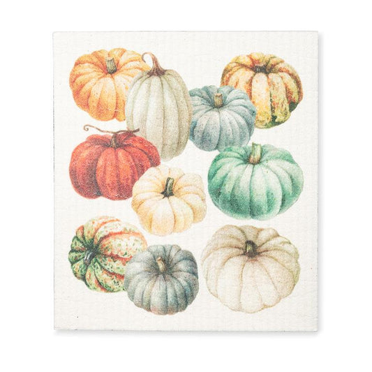 Pumpkin Swedish Dishcloth