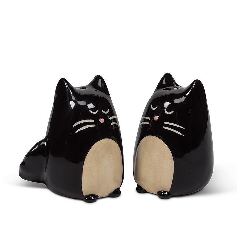 Kitty Salt & Pepper Shaker Set