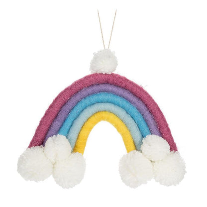 Small PomPom Rainbow