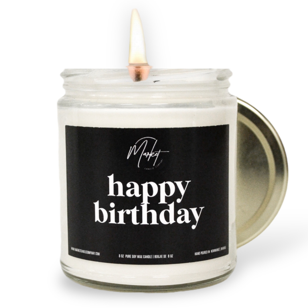 Happy Birthday 8oz Soy Wax Candle