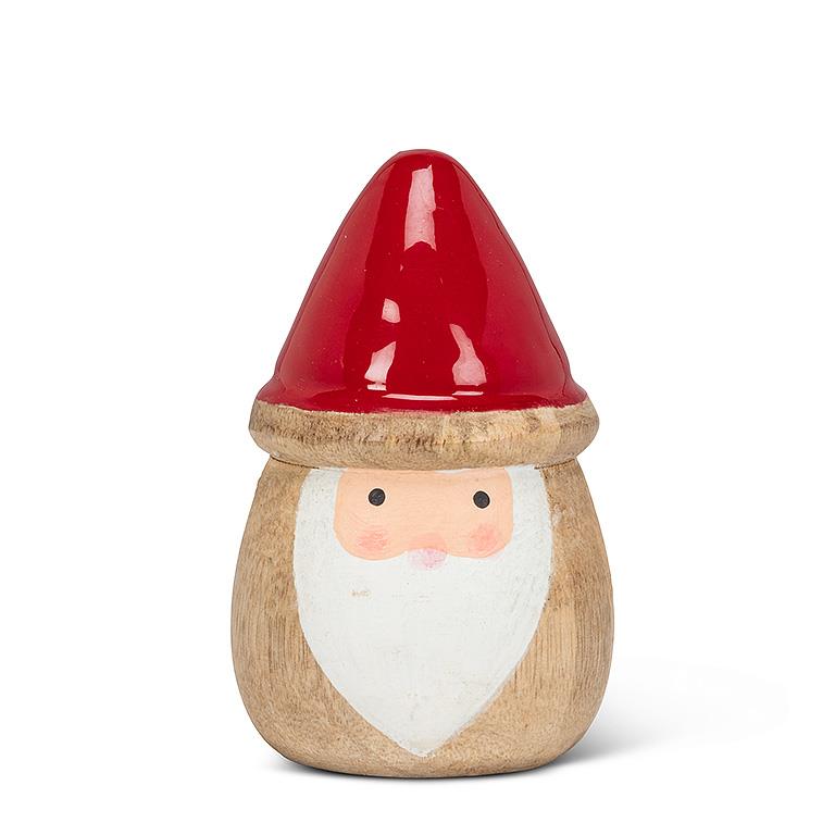 Classic Wooden Santa