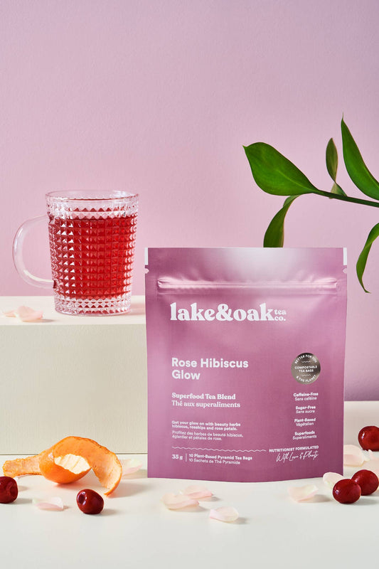 Rose Hibiscus Glow - Superfood Tea