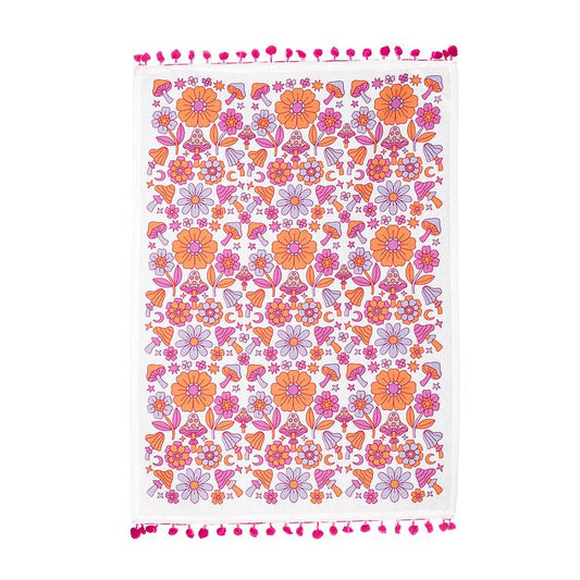 Groovy Mushrooms Tea Towel