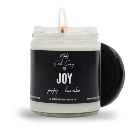 Joy 8oz Soy Wax Candle