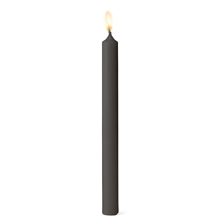 Straight Taper Candles 4 pack - Anthracite