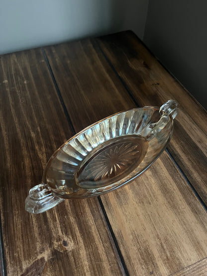 Vintage Carnival Glass Dish