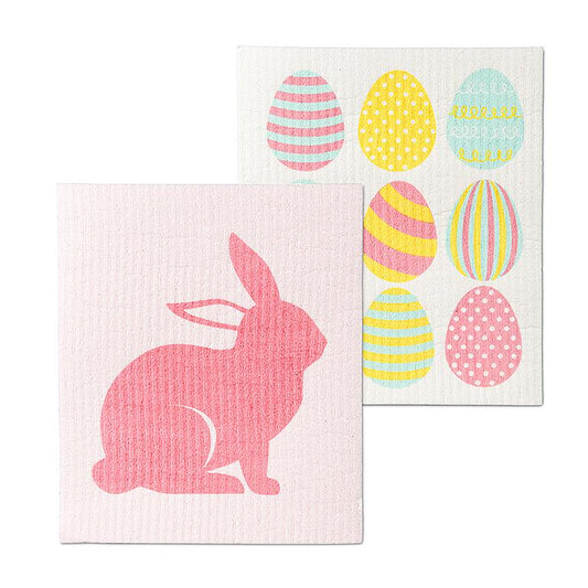 Easter Swedish Dishcloth Set of 2