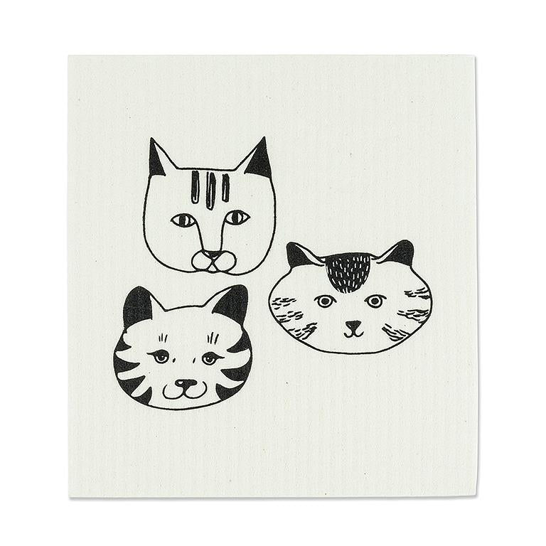 Kitty Swedish Dishcloth Set