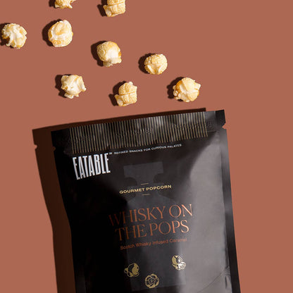 Mini Whisky on the Pops - Gourmet Caramel Kettle Popcorn