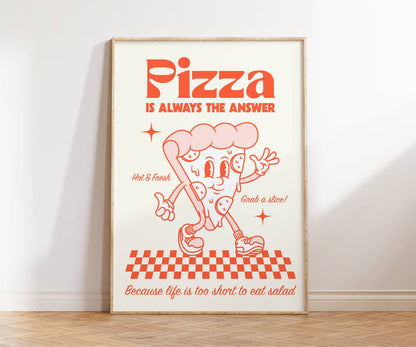 Pizza is Always the Answer Print