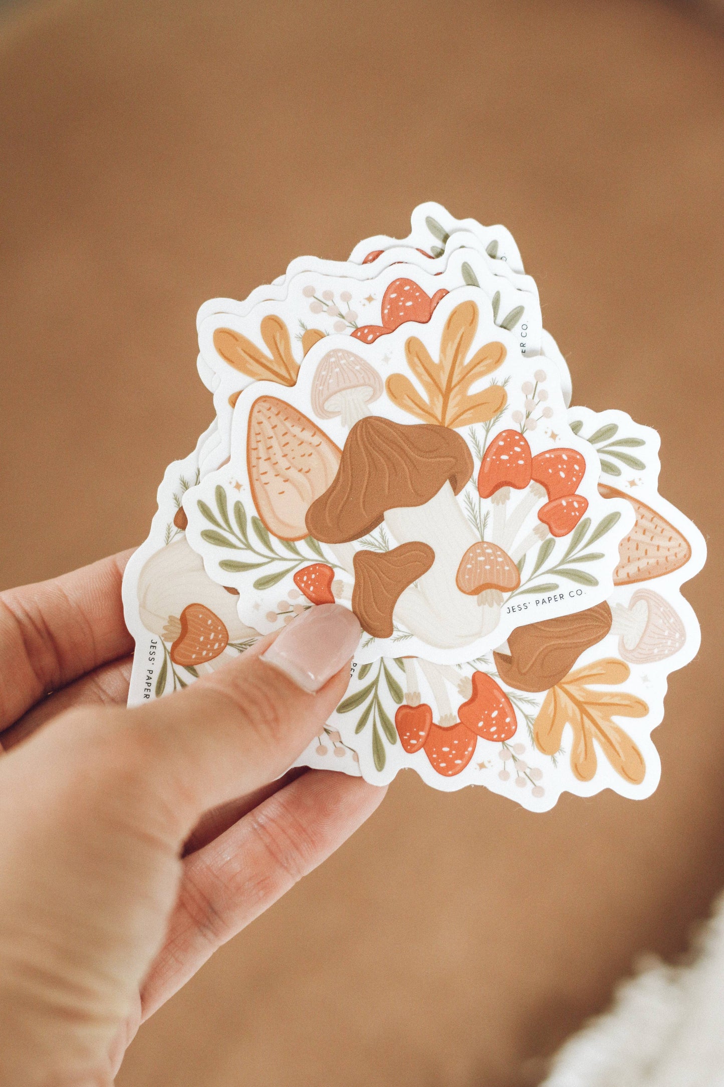 Wild Mushroom Sticker