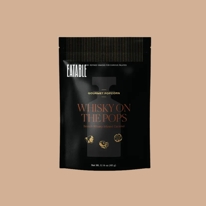 Mini Whisky on the Pops - Gourmet Caramel Kettle Popcorn