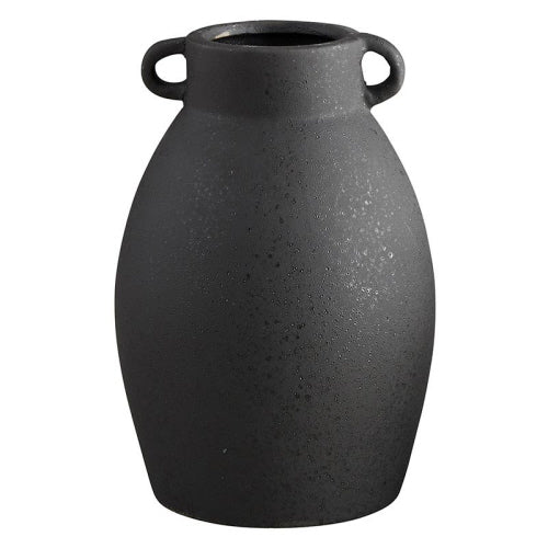 Smoky Handled Vase