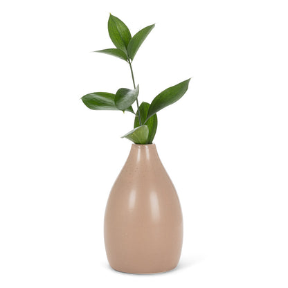 Matte Taupe Vase