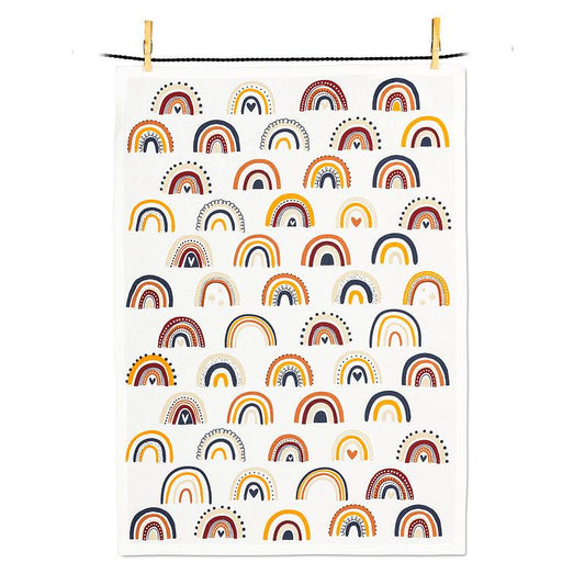 Boho Rainbow Tea Towel